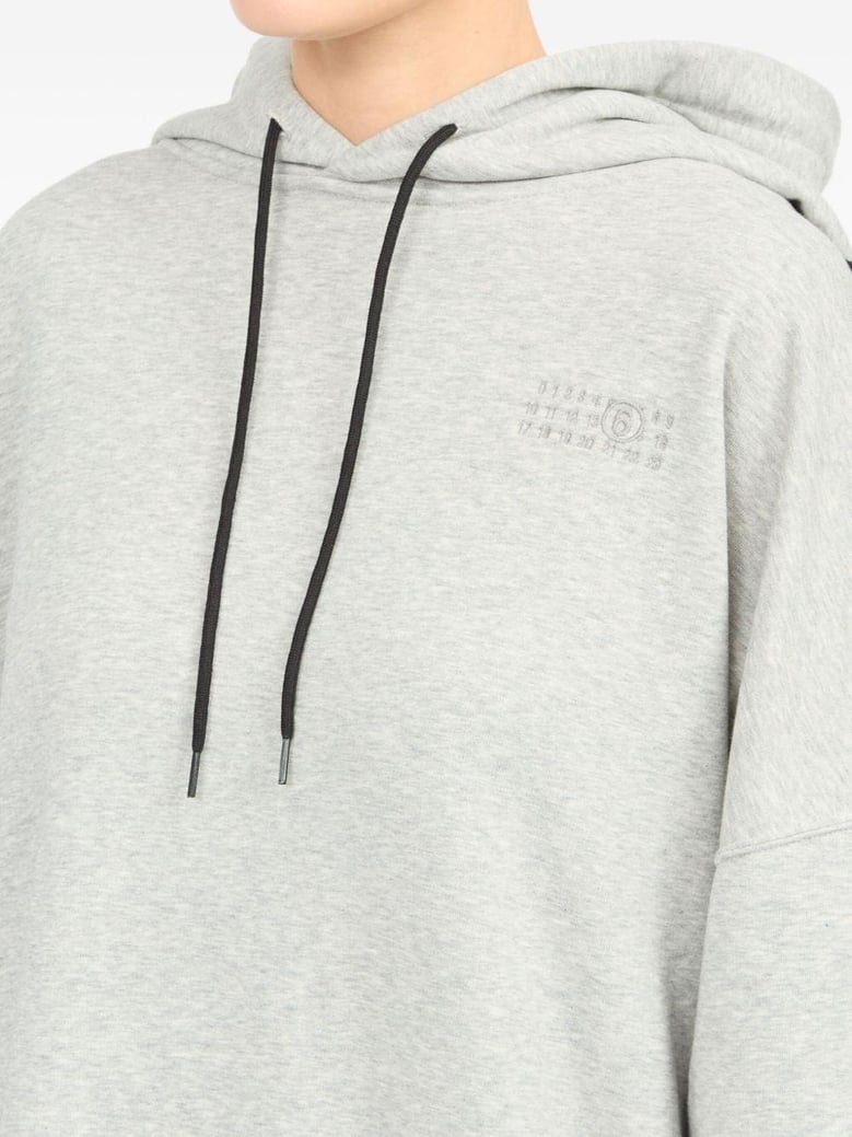 two-tone hooded sweatshirt by Selfnex