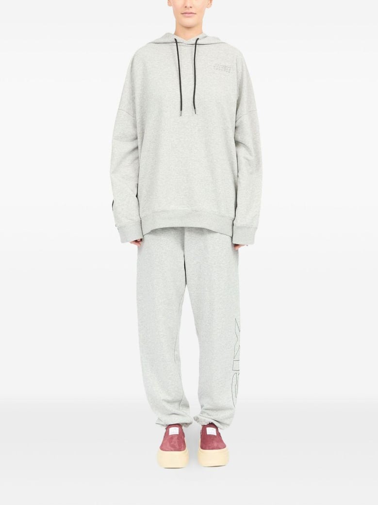 two-tone hooded sweatshirt by Selfnex