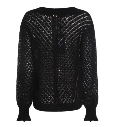 open knit sweater by Selfnex