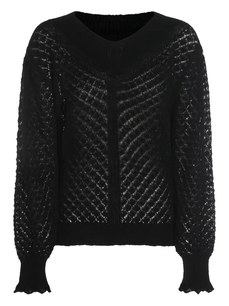 open knit sweater by Selfnex