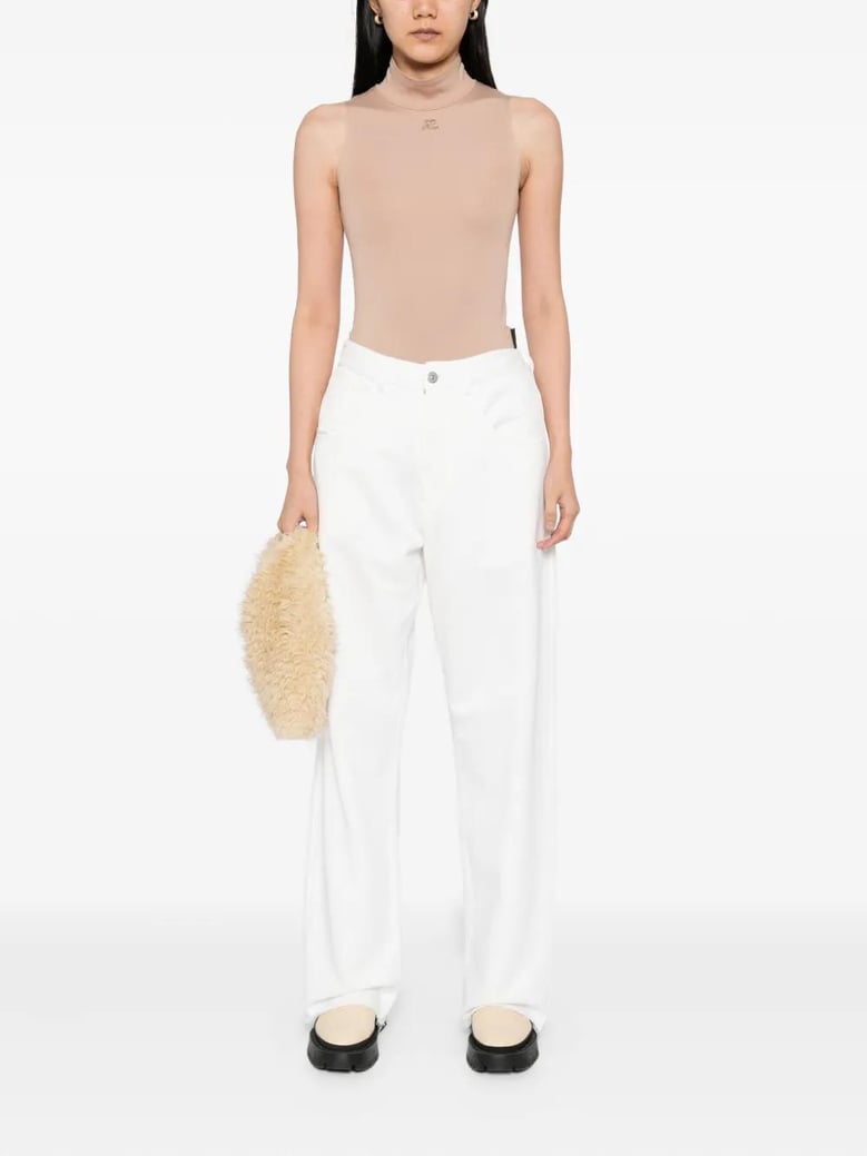 jersey texture trousers by Selfnex
