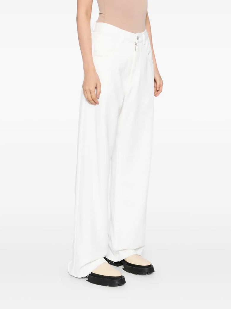 jersey texture trousers by Selfnex