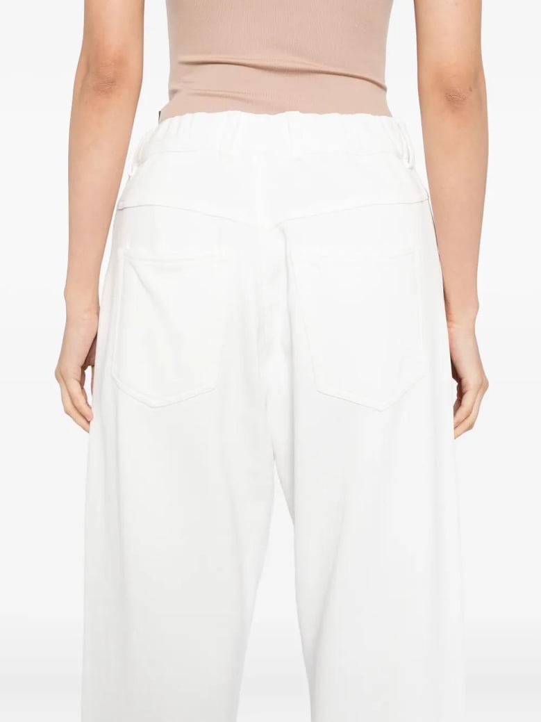 jersey texture trousers by Selfnex