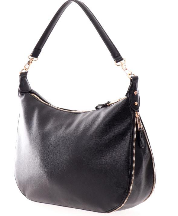 zip fastening shoulder bag by Selfnex