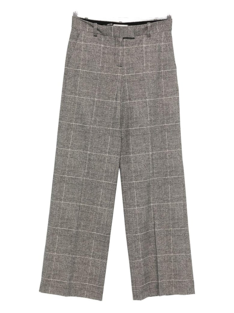 cotton wide-leg trousers by Selfnex