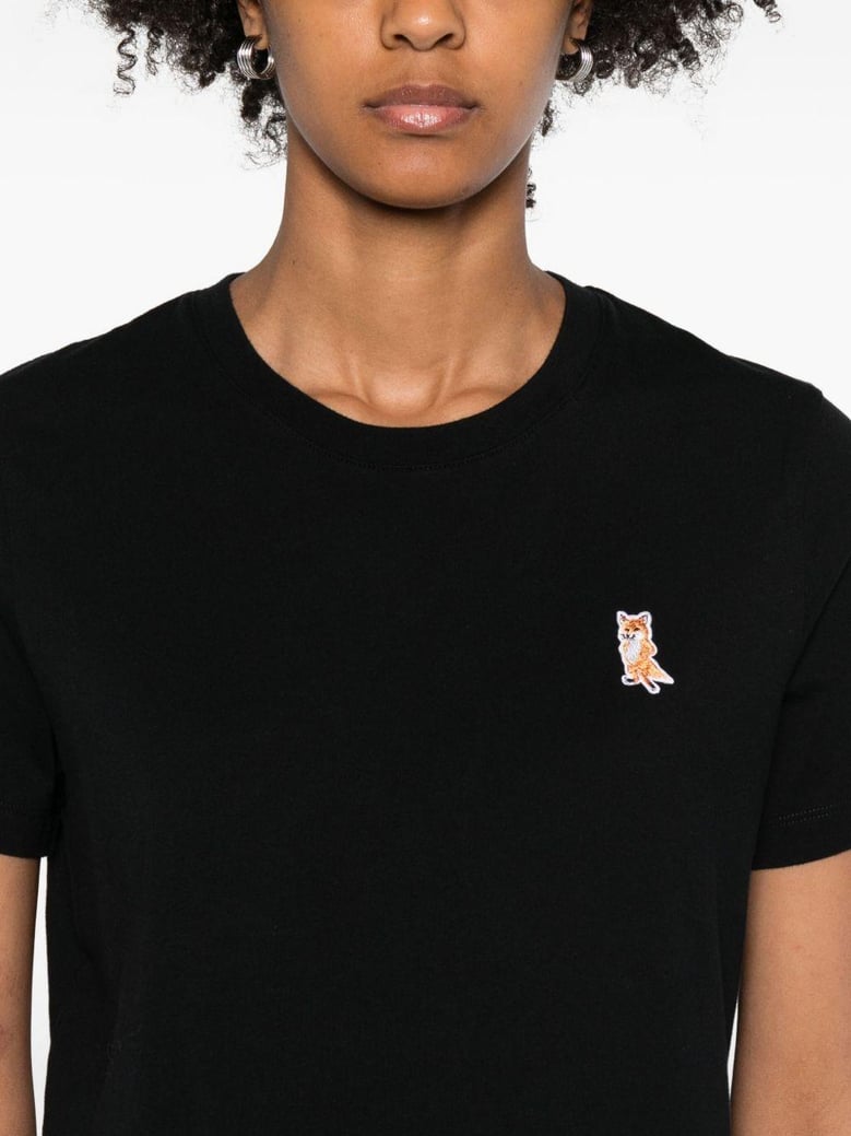 lady fox cotton t-shirt by Selfnex
