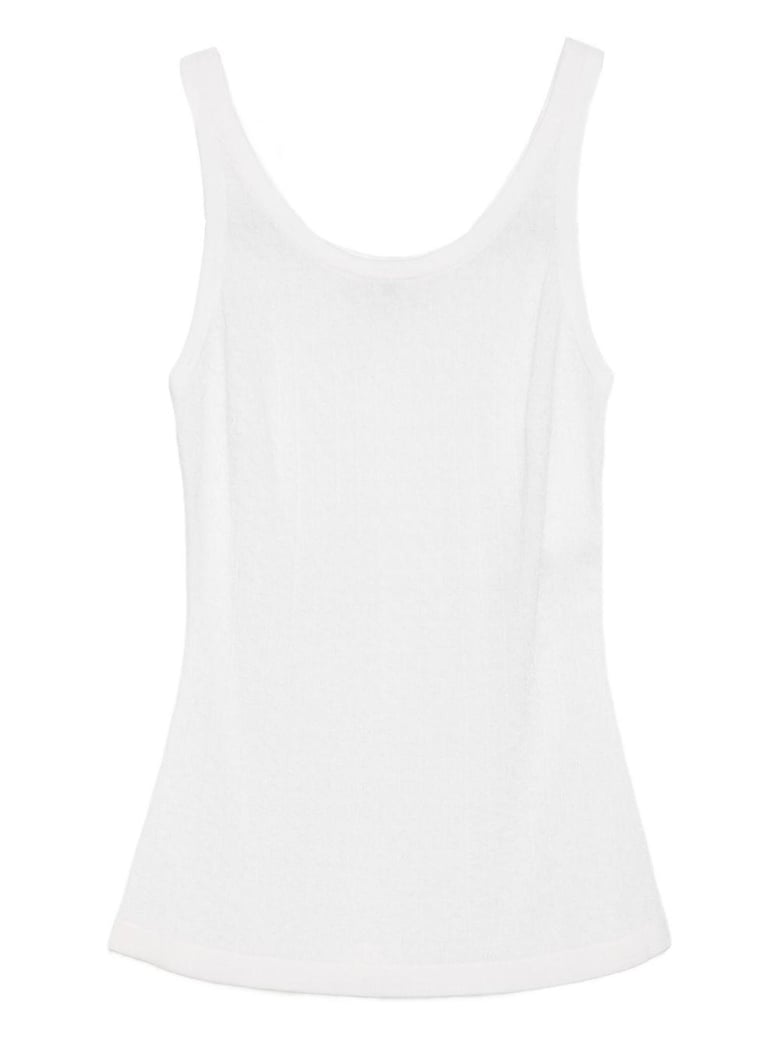 wool blend tank top by Selfnex