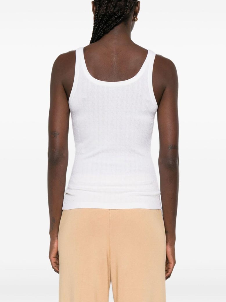 wool blend tank top by Selfnex