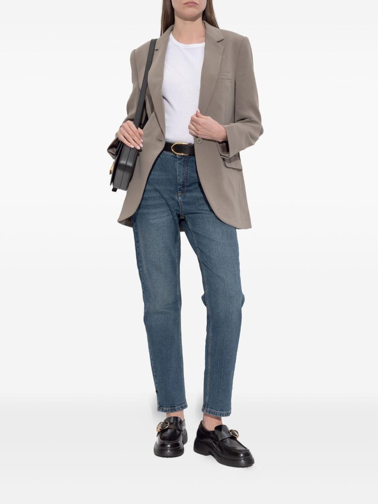blazer mensy 1 boton verde militar by Selfnex