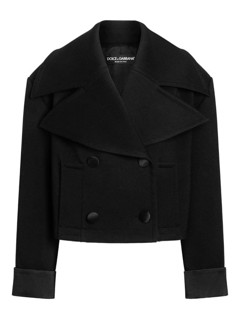 chaqueta like a virgin cruzada negra by Selfnex