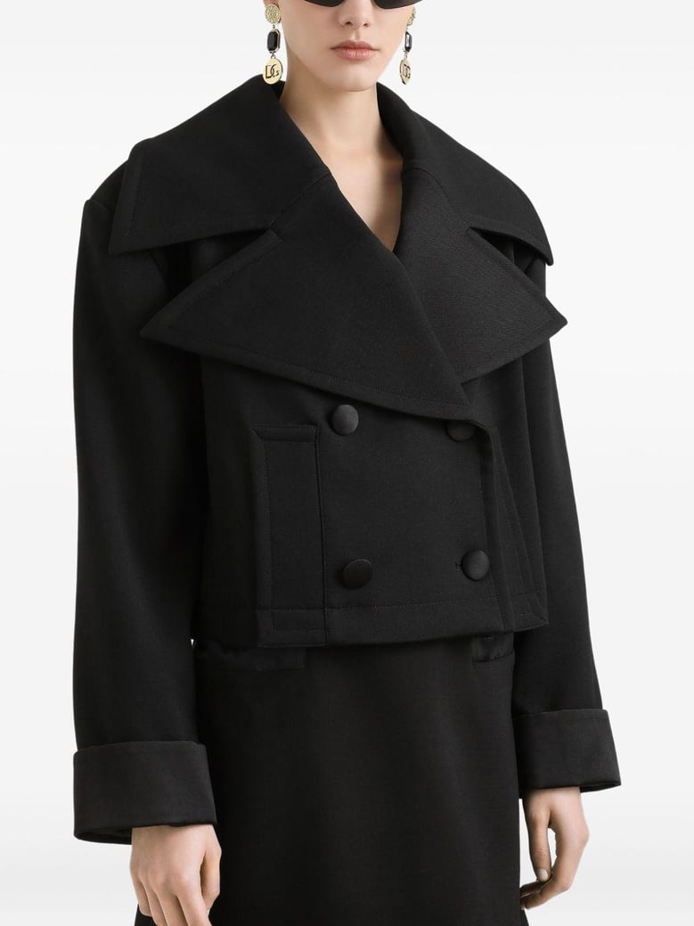 chaqueta like a virgin cruzada negra by Selfnex
