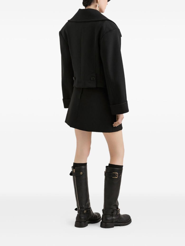 chaqueta like a virgin cruzada negra by Selfnex