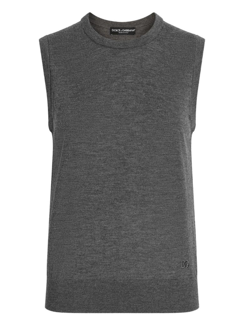 chaleco punto gris marengo by Selfnex