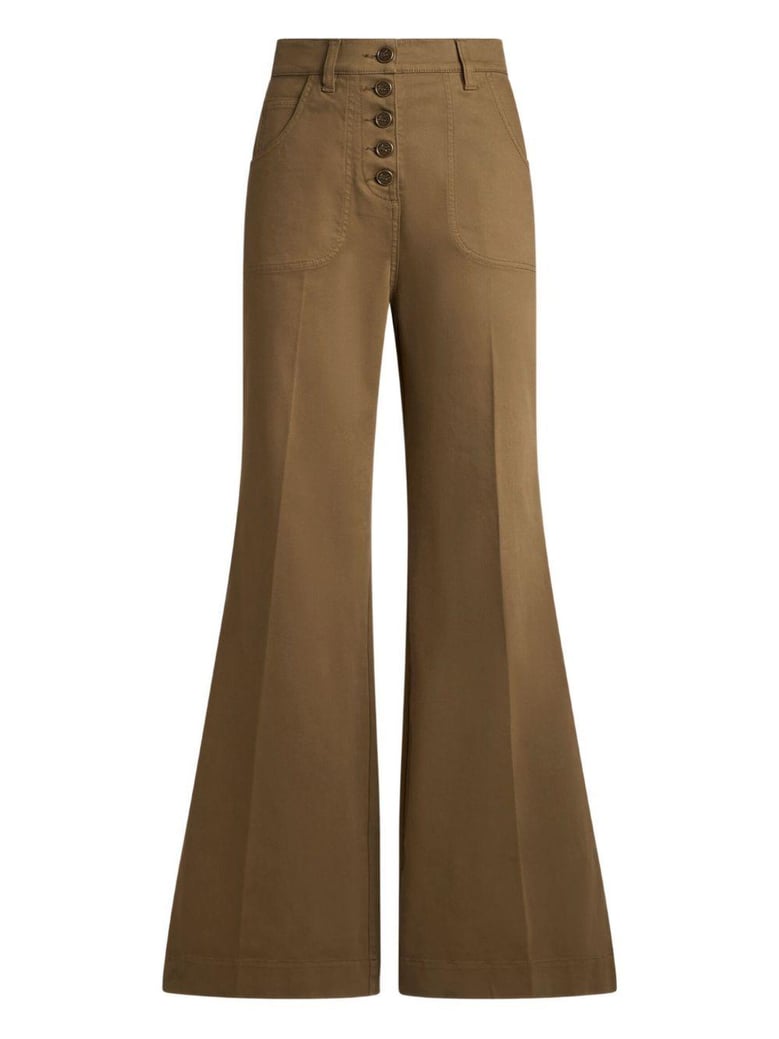 pantalon 5b caqui camal campana by Selfnex