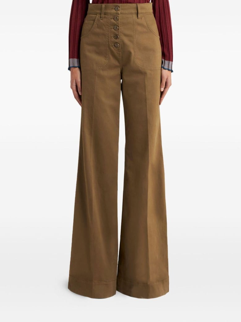 pantalon 5b caqui camal campana by Selfnex