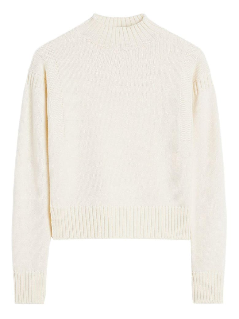 sueter natural cuello alto by Selfnex