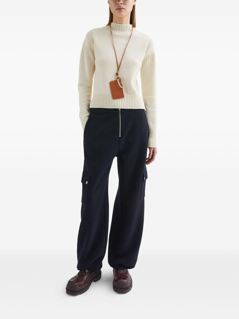 sueter natural cuello alto by Selfnex