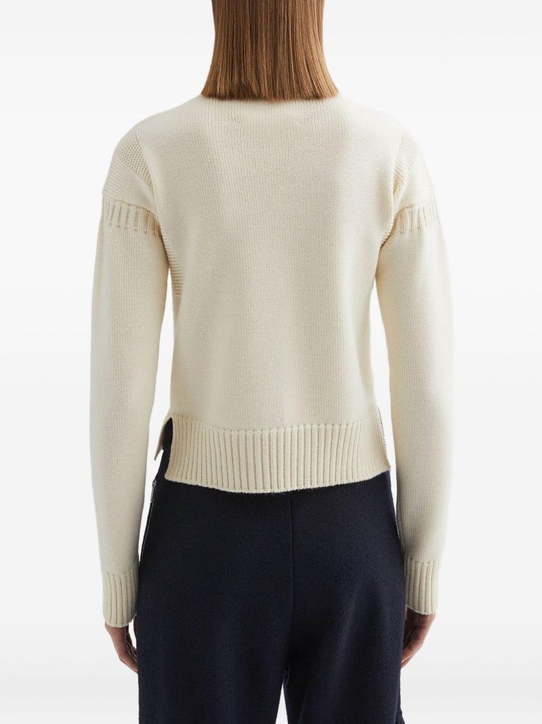 sueter natural cuello alto by Selfnex