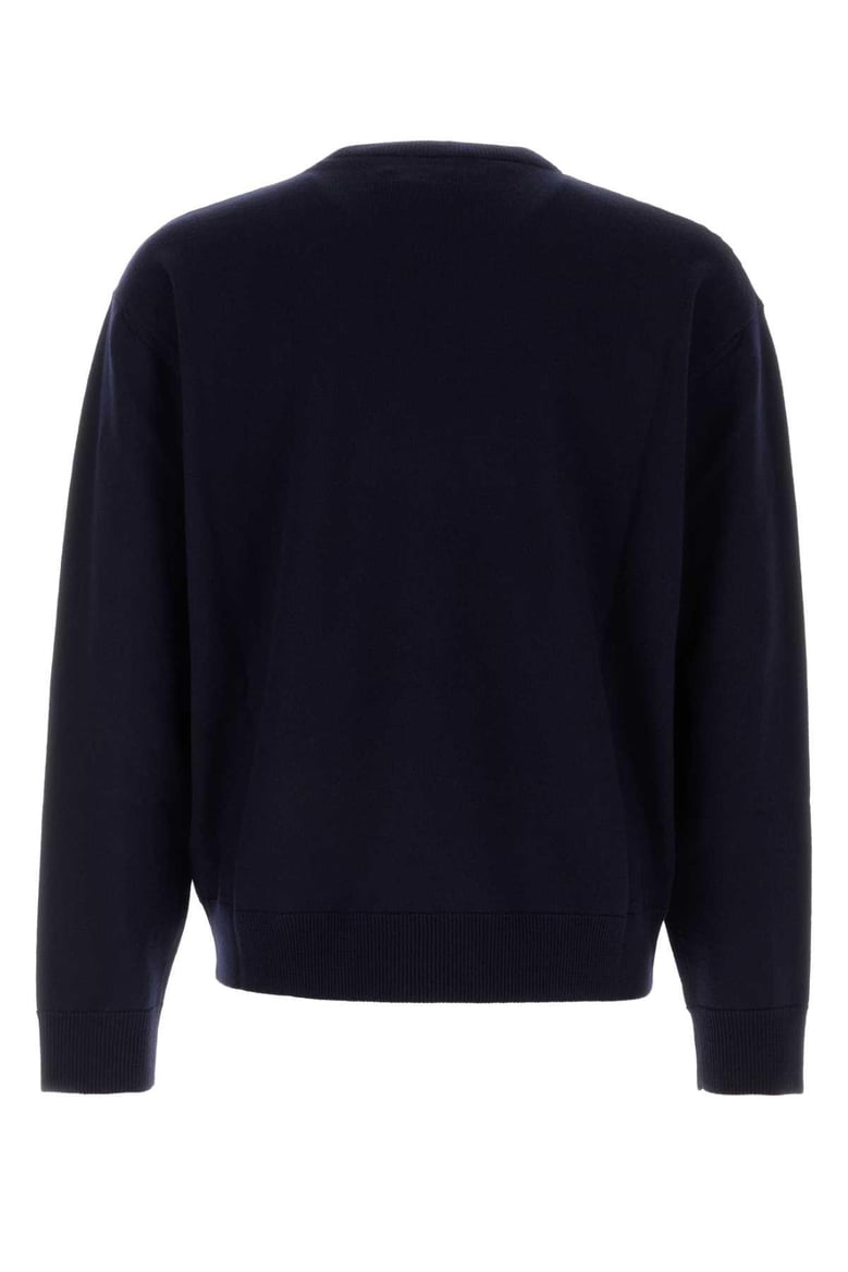 blue wool sweater by Selfnex
