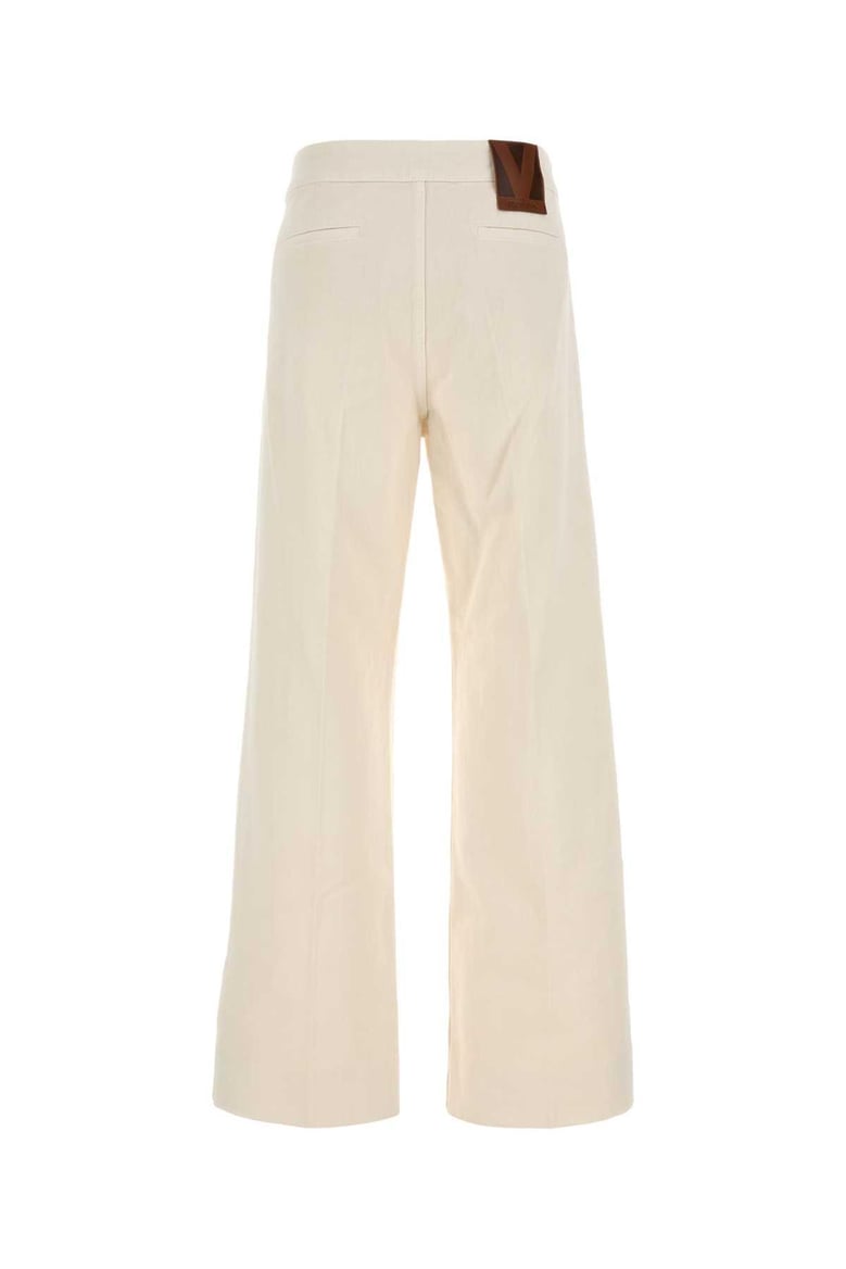 ivory denim jeans by Selfnex