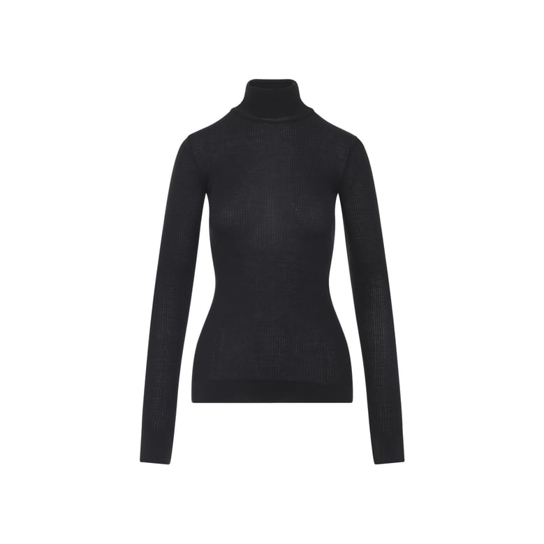 grey wool top by Selfnex