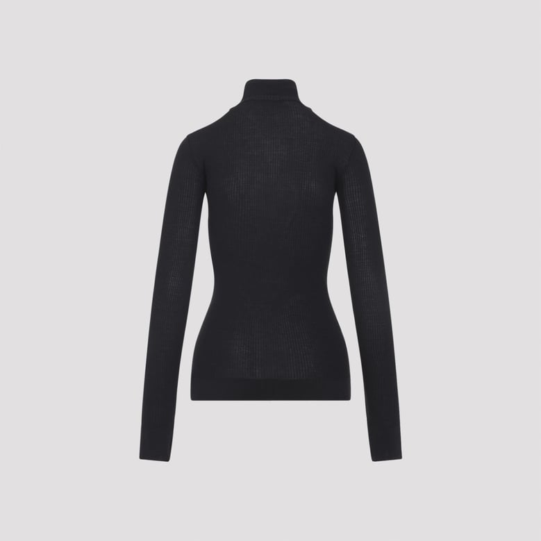 grey wool top by Selfnex