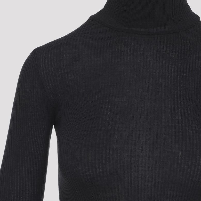 grey wool top by Selfnex