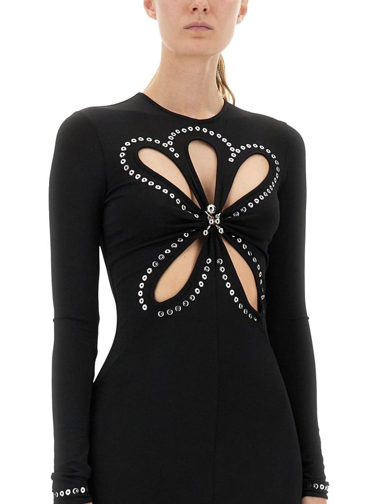 black eye-catching dress by Selfnex