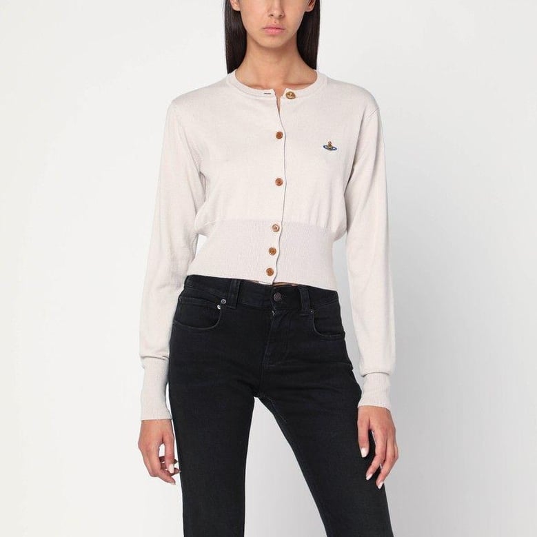 white cotton cashmere sweater by Selfnex