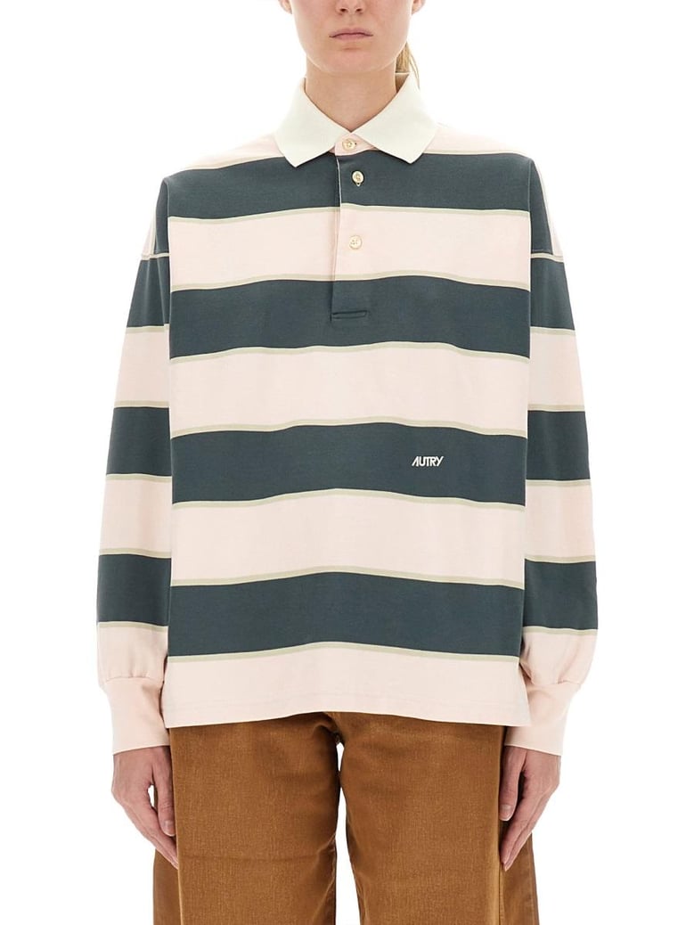 multicolour polo shirt by Selfnex