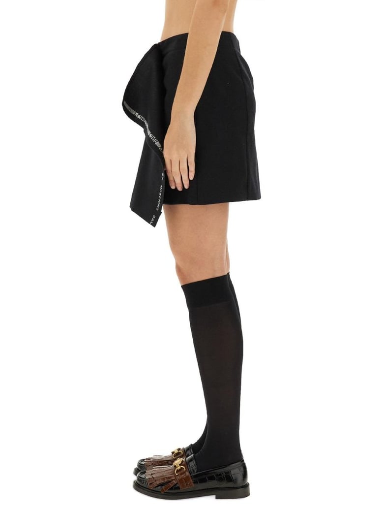 black wool skirt by Selfnex