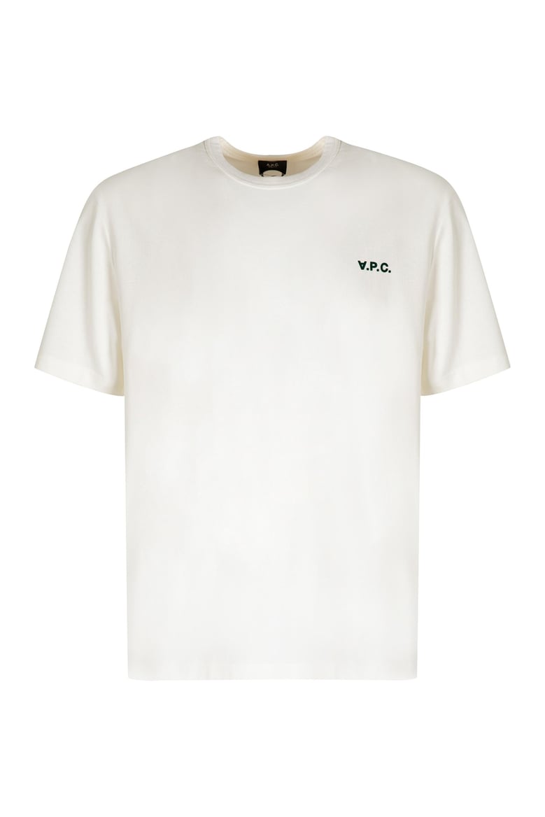 boxy cotton crew-neck t-shirt by Selfnex