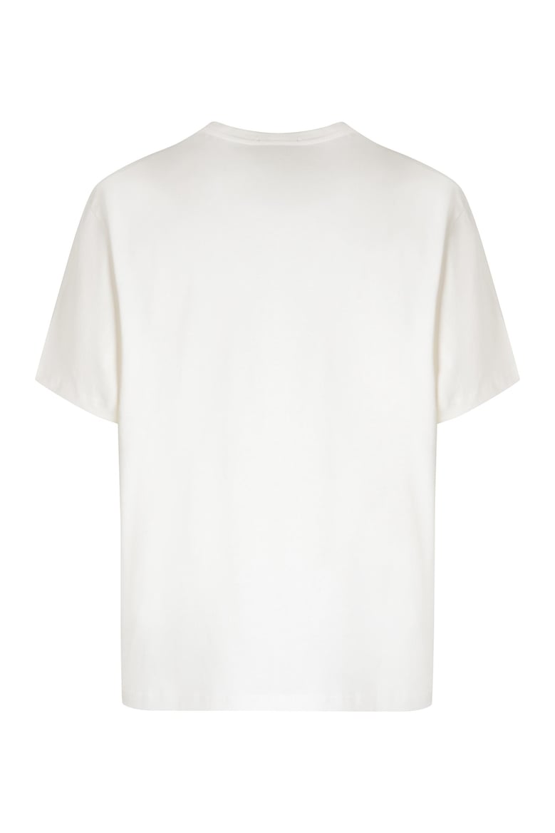 boxy cotton crew-neck t-shirt by Selfnex