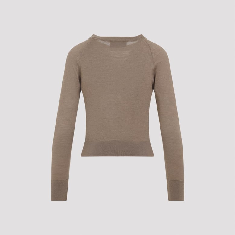 classic long sleeve jumper w/ emb by Selfnex