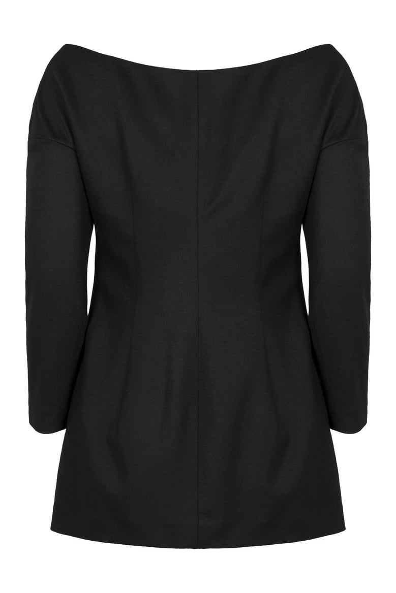 double-breasted virgin wool jacket by Selfnex
