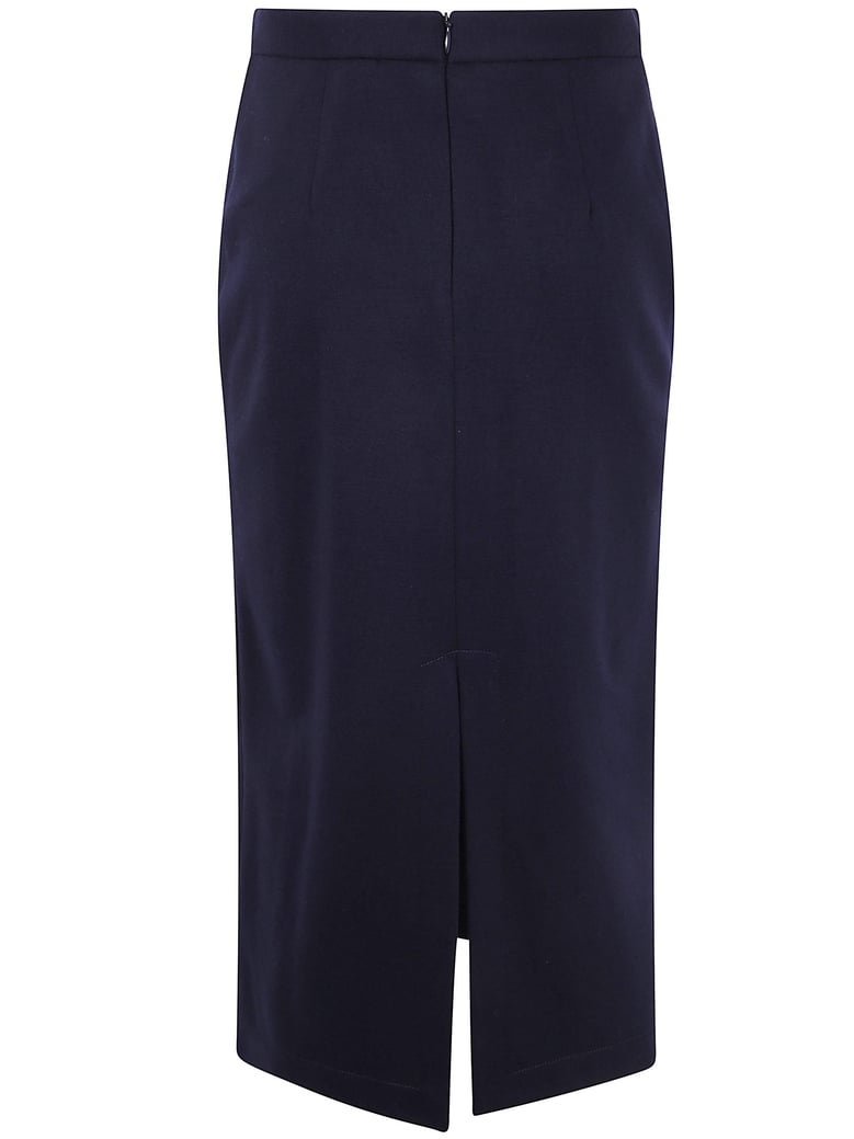 women midi skirt superfine merino by Selfnex