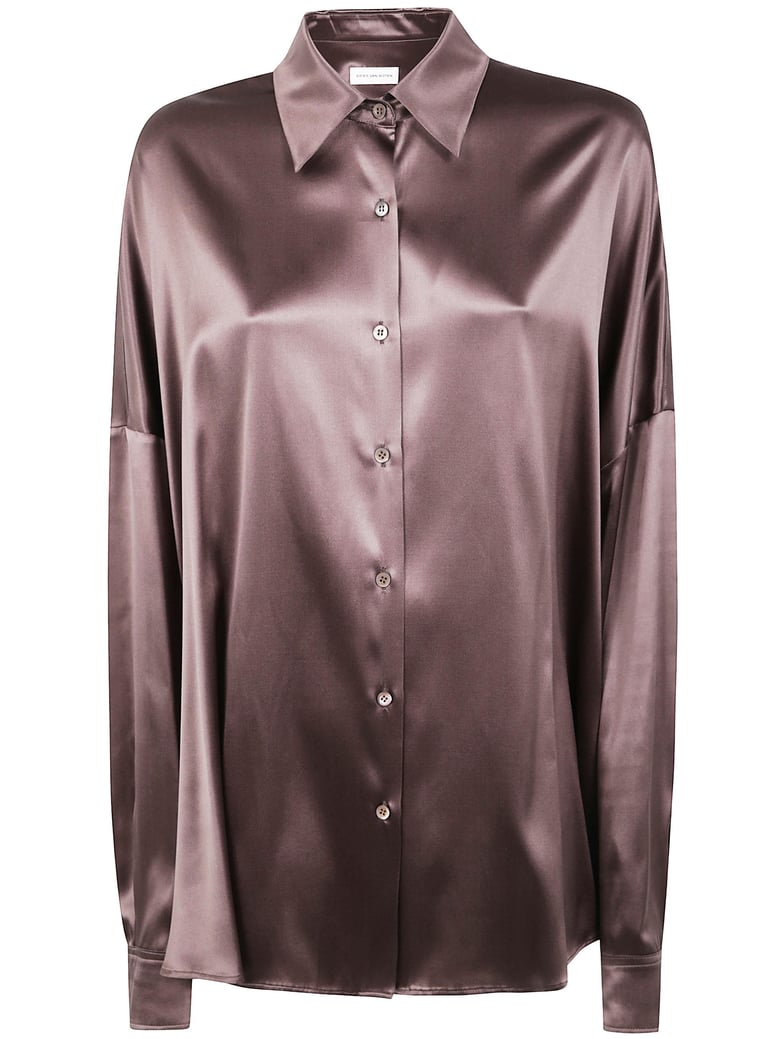 casia 2032 strech satin shirt by Selfnex