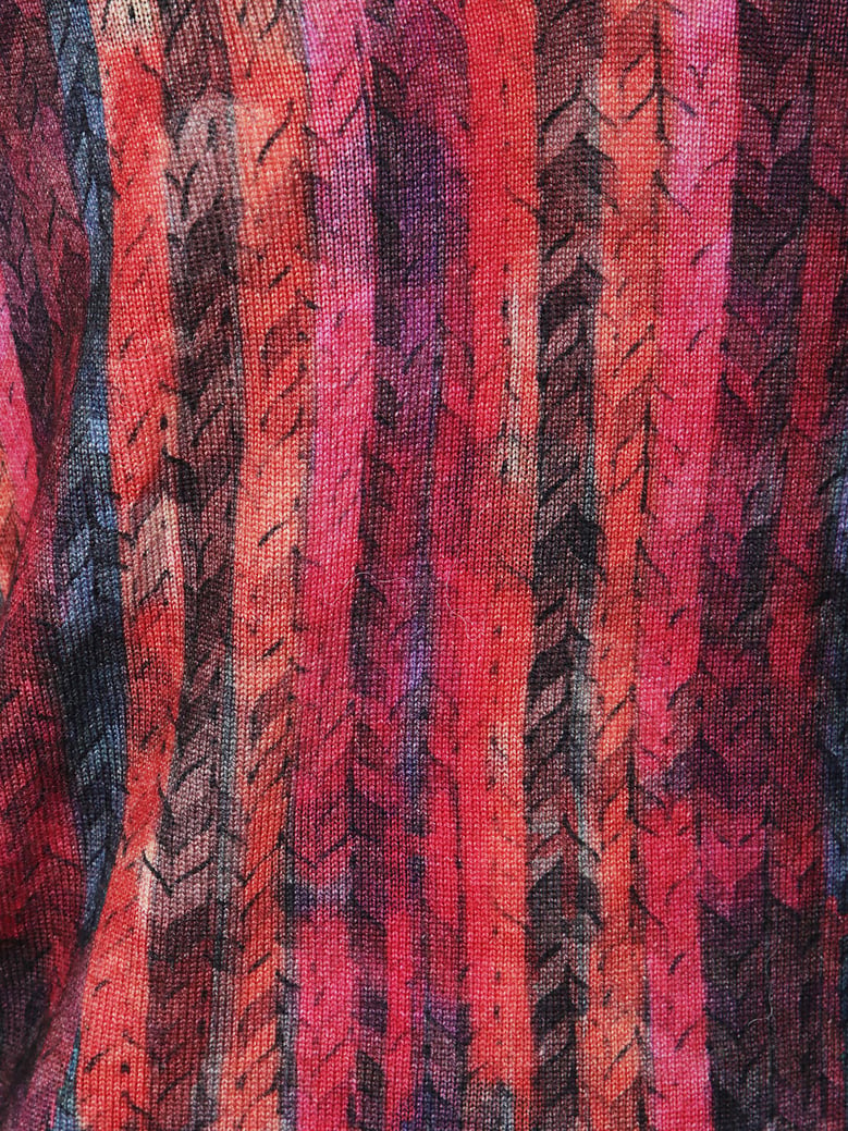 v neck reversible jumper by Selfnex