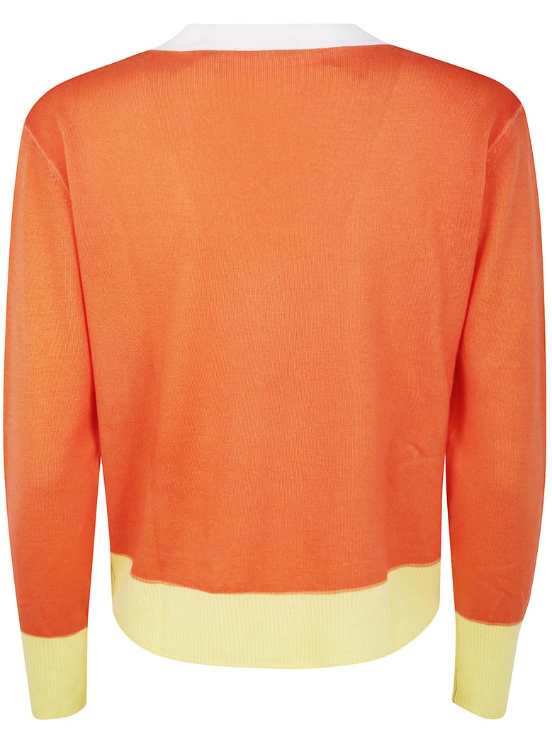 v neck pockets cardigan jacket by Selfnex