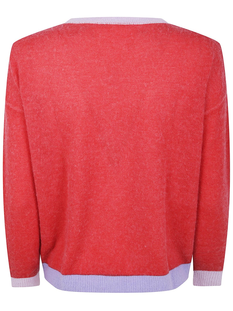 wide sleeves v neck cardigan by Selfnex