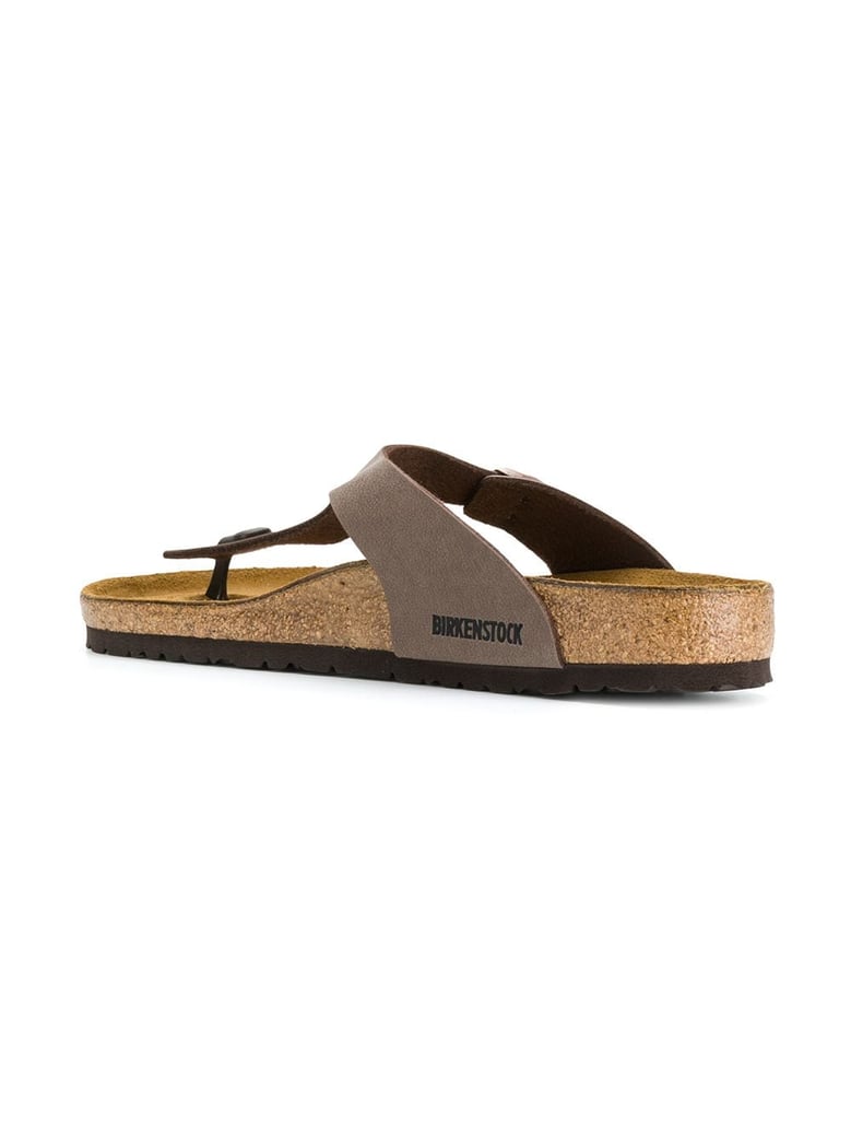 mud leather gizeh thong slippers by Selfnex