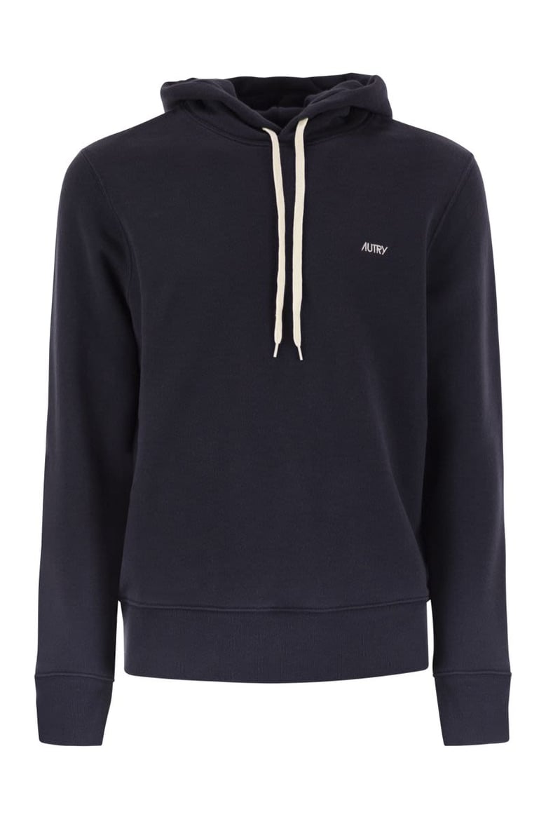 dark blue cotton sweatshirt by Selfnex