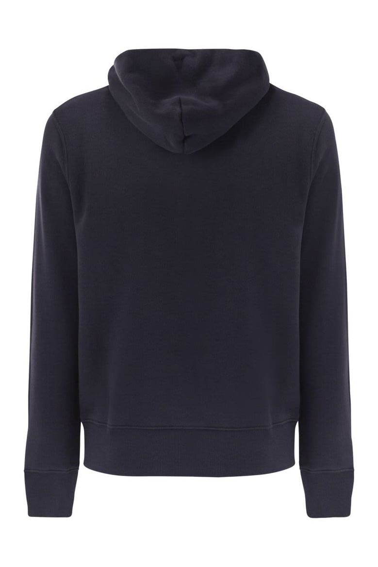 dark blue cotton sweatshirt by Selfnex