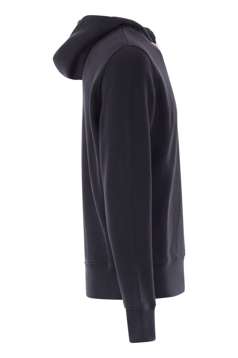dark blue cotton sweatshirt by Selfnex