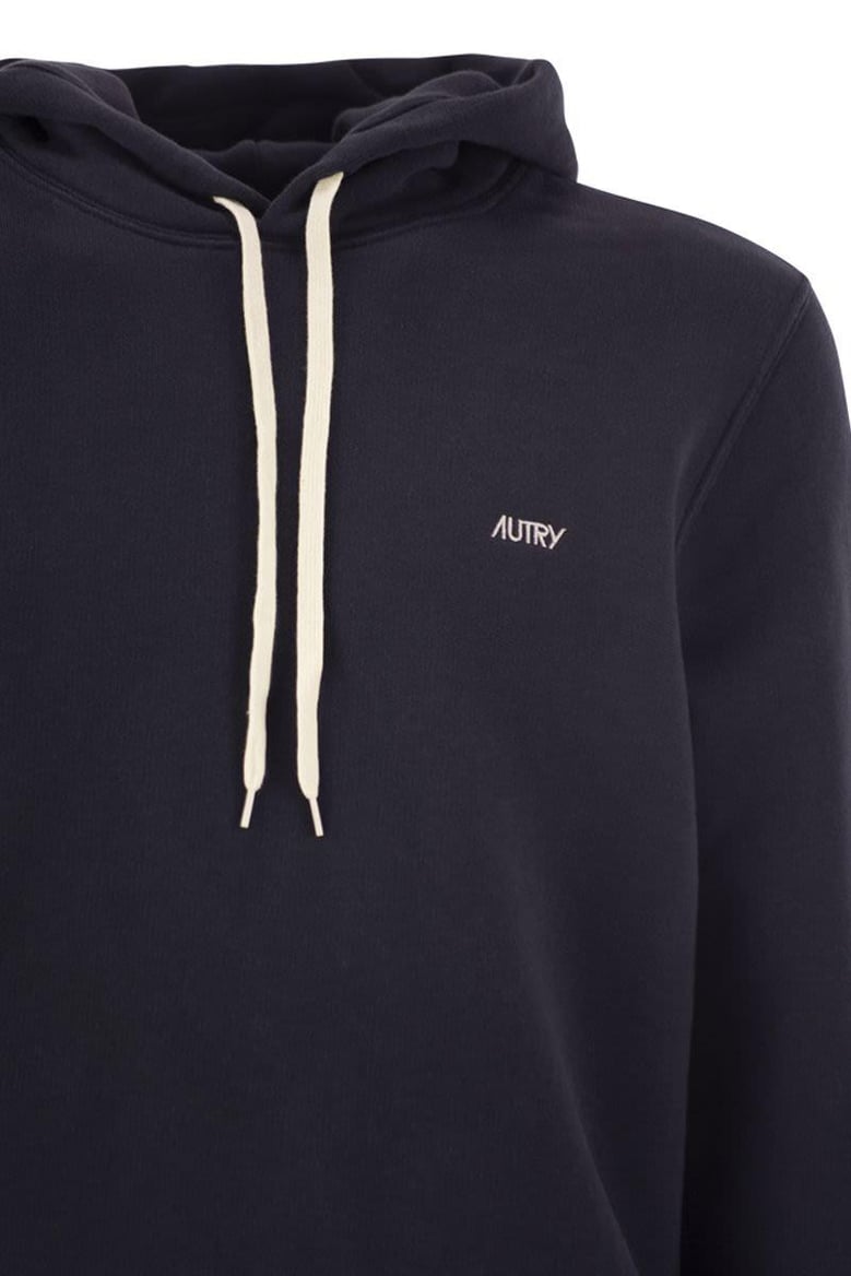 dark blue cotton sweatshirt by Selfnex