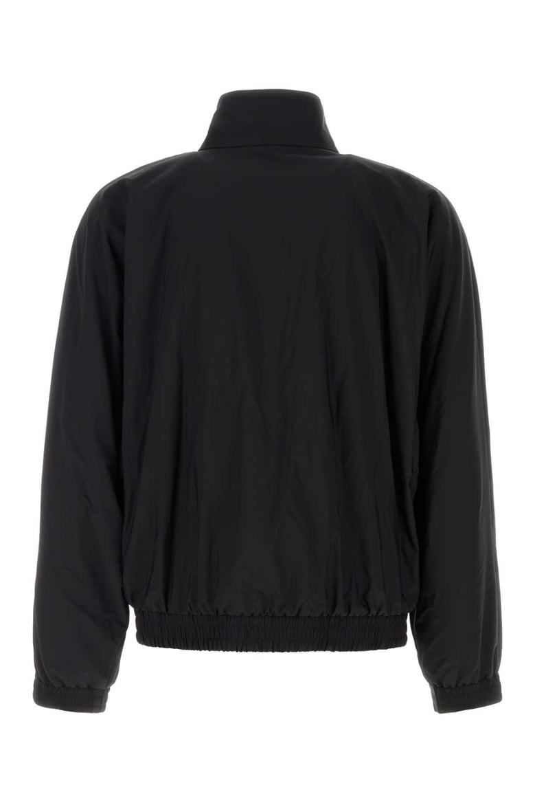 black wool blend jacket by Selfnex