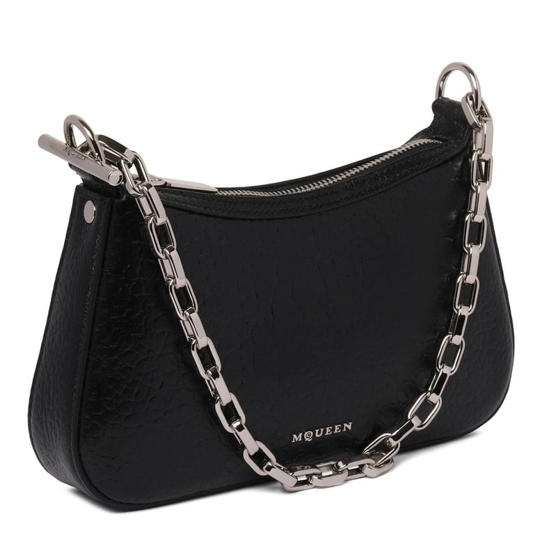 t-bar leather mini bag by Selfnex