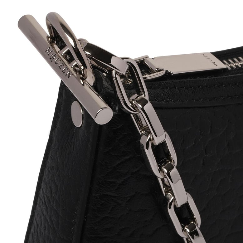 t-bar leather mini bag by Selfnex