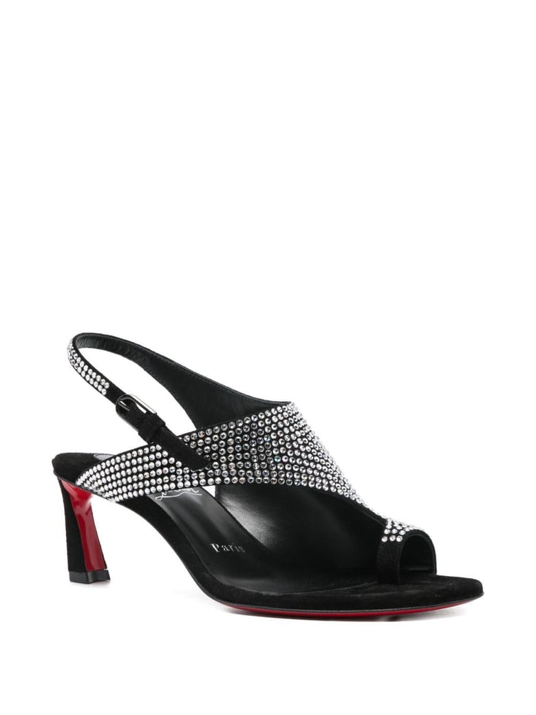 black sandals by Selfnex