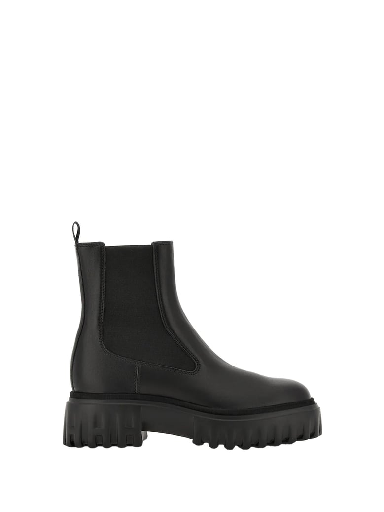 black platform boots by Selfnex